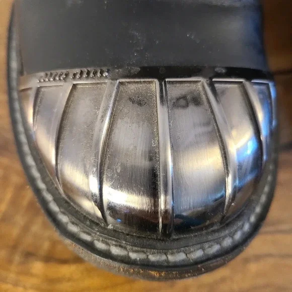 Miu Miu Combat Leather Winter Boots - Picture 3 of 13